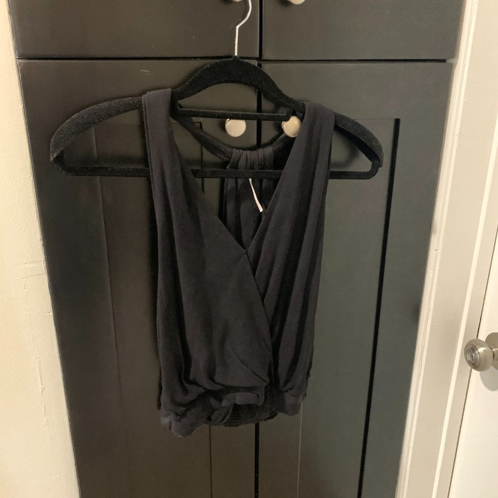 Black Free People Tank